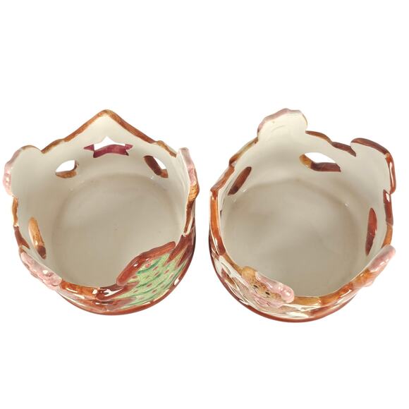 Gingerbread Salt Pepper Shakers, 2 Tea Light Holders Christmas Decor Set Ceramic - Picture 11 of 16